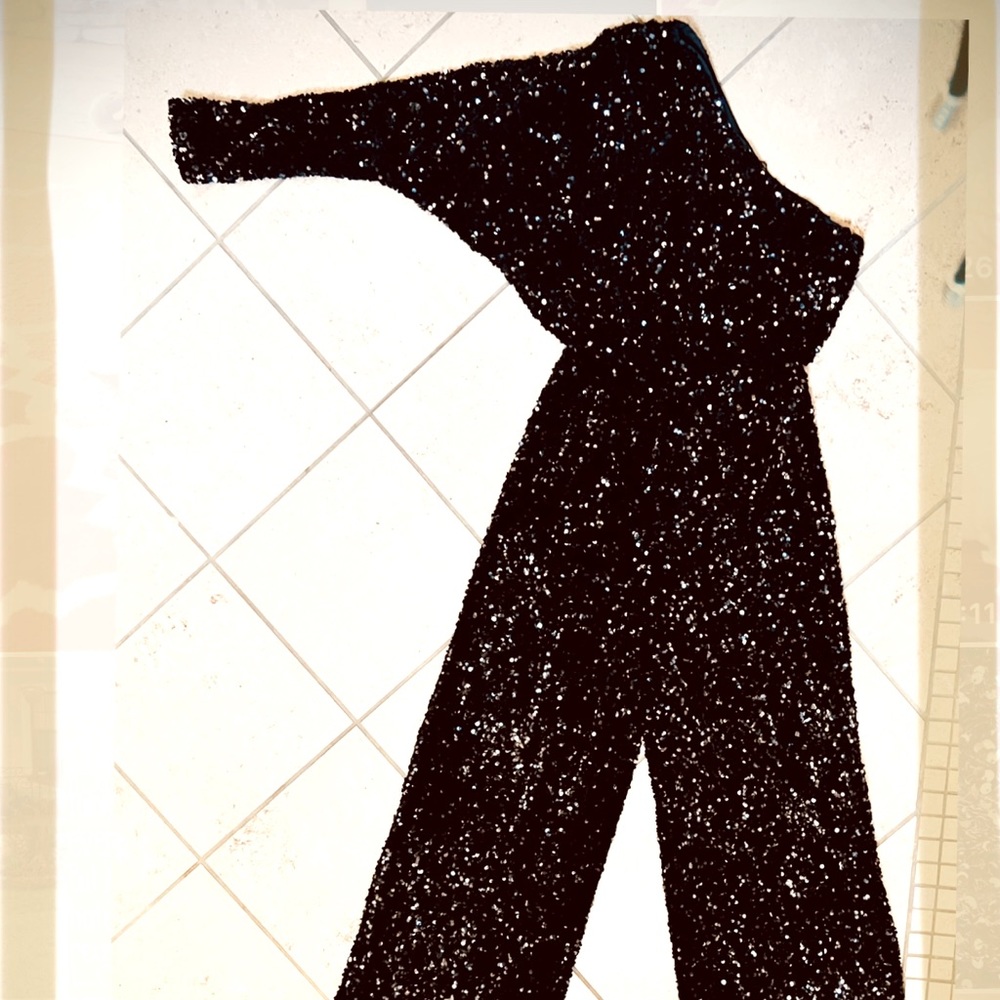One shoulder jumpsuit
